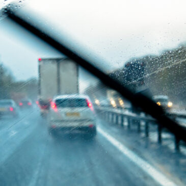 ¿Llueve? Pon a punto tu vehículo