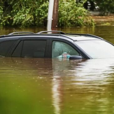 Qué hacer con un coche que ha sufrido una inundación